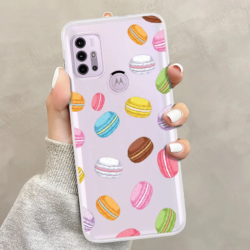Милый чехол для телефона Motorola Moto G9 E7 G8 Plus Power Play EU G30 G60S G 5G мягкий из ТПУ E20 E40 E6s 2020 -
