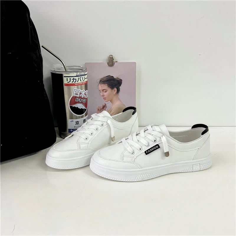 

Women's Vulcanize Shoes Casual Sneakers Spring Summer Breathable Flats Solid Color Mesh Shoes Fashion White Shoes Flat Sneakers