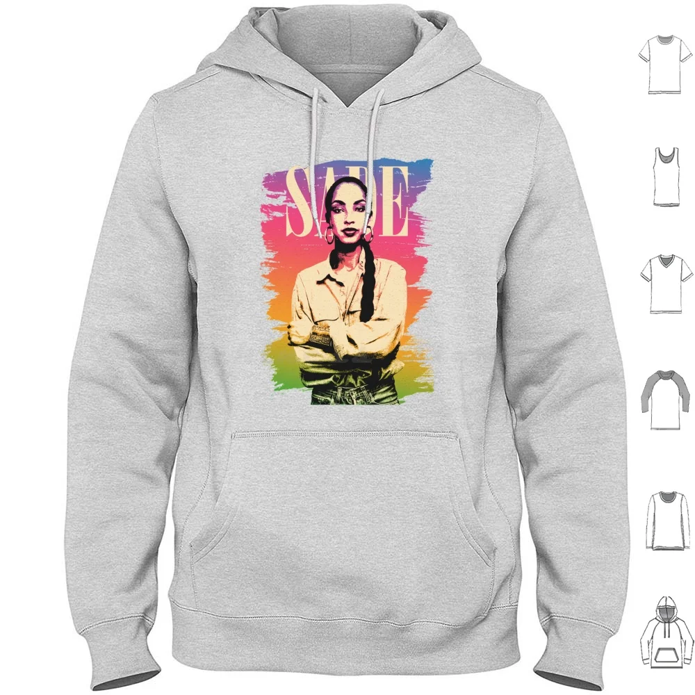 

Hoodies Long Sleeve Singer 80S Pop Adu Music
