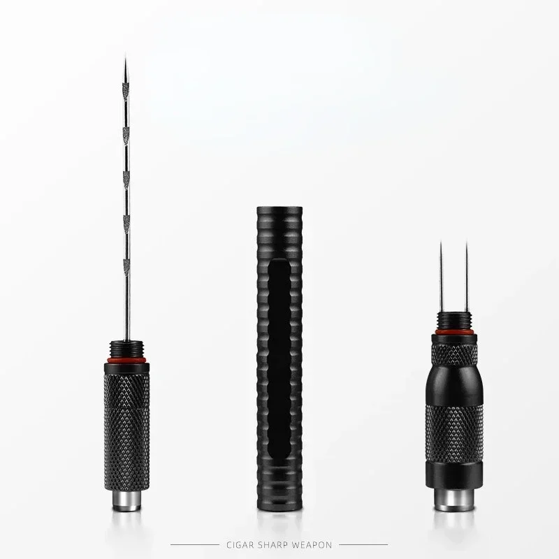 Портативный драга с просверленным отверстием для резки сигар 4-в-1 штифт дымовая