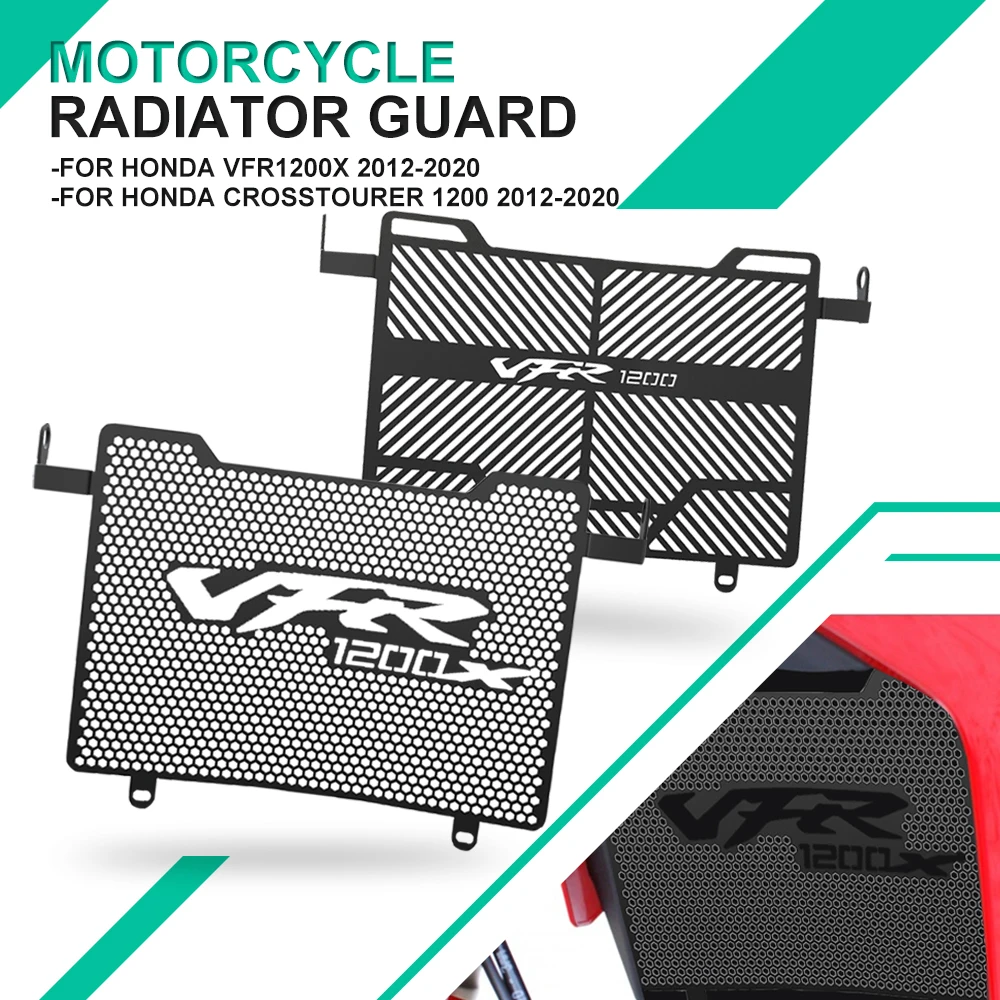 

NEW For HONDA VRF1200X CROSSTOURER 1200 VFR 1200X 2012-2020 2019 2018 Motorcycle Radiator Grille Cover Guard Protection Protetor