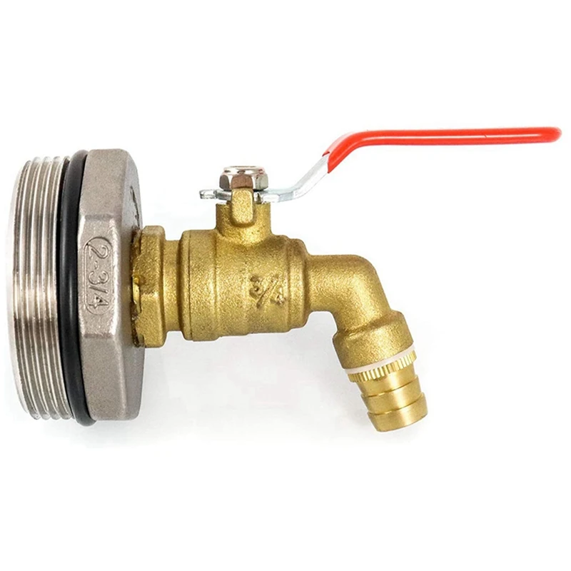 4-х дюймовый смеситель для барабана из латуни кран бочонка с прокладкой EPDM 55