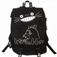 2022 new kawaii sanrio totoro anime cartoon cute canvas backpack backpack student schoolbag gift for children toys for girls
