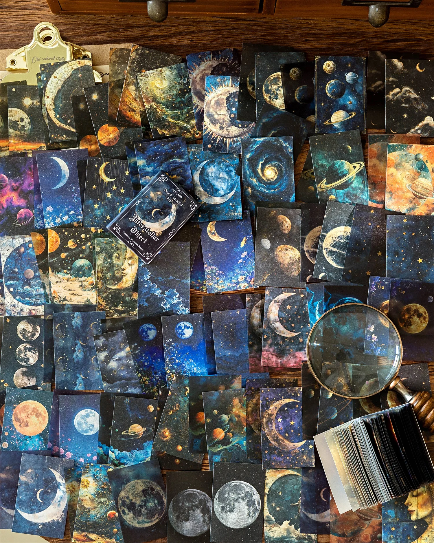 

100 листов серии Fantasy Museum, свежий дизайн, материал, бумага для DIY, скрапбукинг, украшение для журнала, канцелярские принадлежности