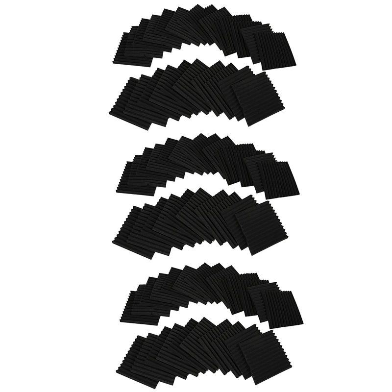 

72 Pack Acoustic Panels Studio Foam Wedges 1 Inch X 12 Inch X 12 Inch