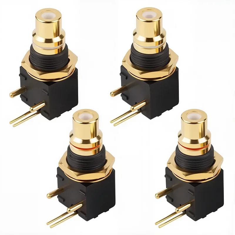 

RCA гнездовой коленчатый штифт PCB адаптер