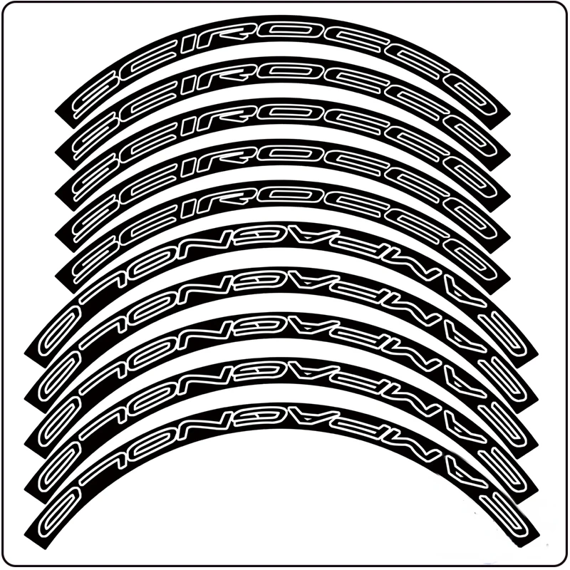 Наклейки На горный велосипед Ширина 20 мм колесо дорожного велосипеда наклейки на