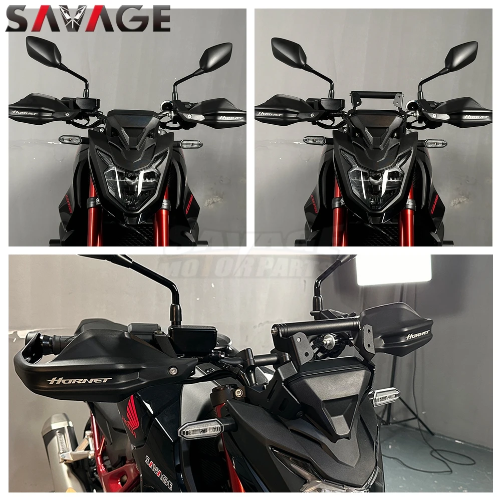 Фото CB750 ветровые дефлекторы лобового стекла для Honda CB750 Hornet 750 2024 Pare-brise с GPS-навигацией, держатель для мобильного телефона №2