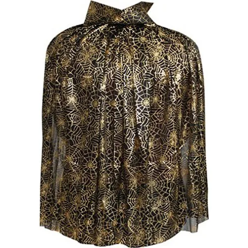 

Spider Web Pattern Cape Gold Color 130 Cm Ergonomic Design Practical Products