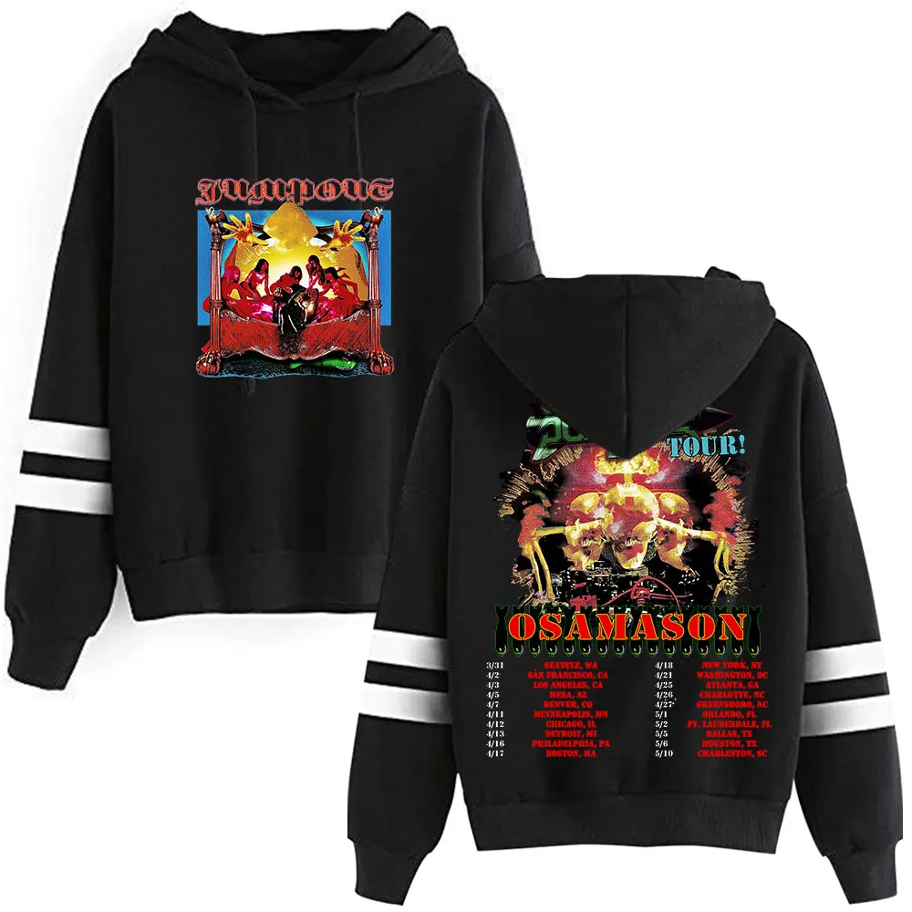 OsamaSon Jump Out Tour 2025 Пуловер из полиэстера