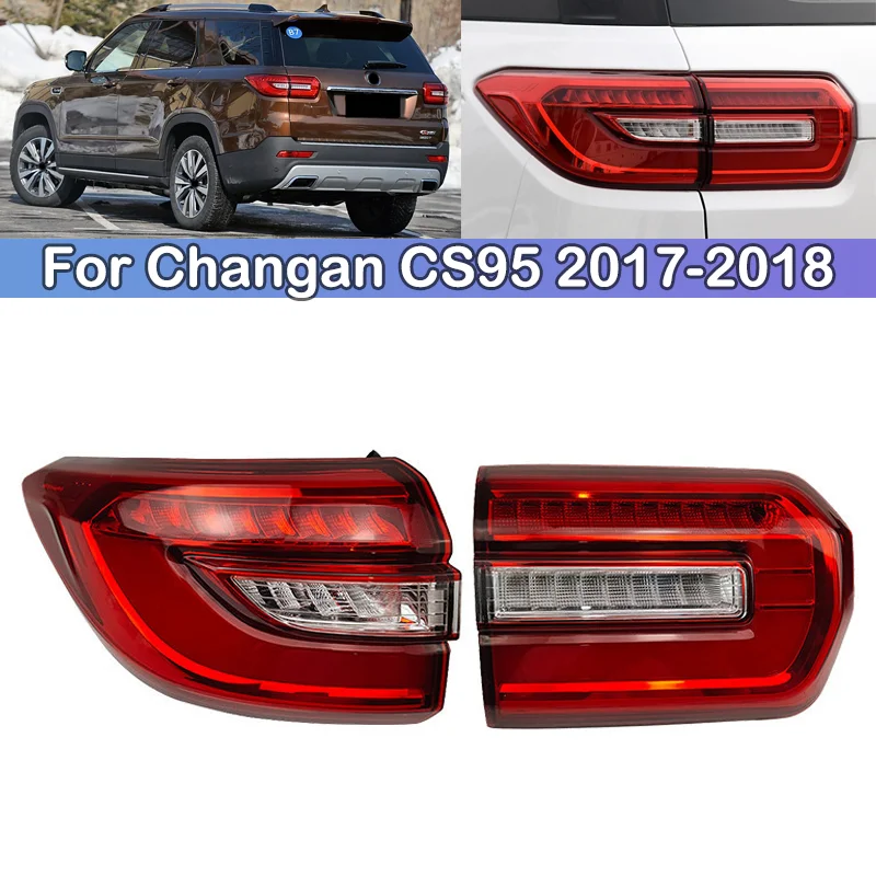 DCGO для Changan CS95 2017-2018 задний фонарь стоп-сигнал бампер задние фонари