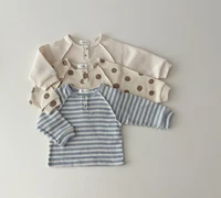 boys and girls clothes cotton all match tops middle and small children baby loose and comfortable