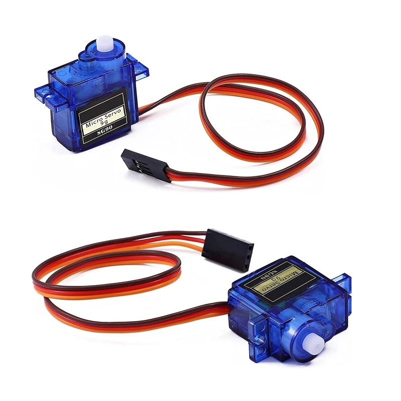 

SG90 9G Мини сервомотор для дистанционного управления вертолетами, мини-роботами, роботами и лодками