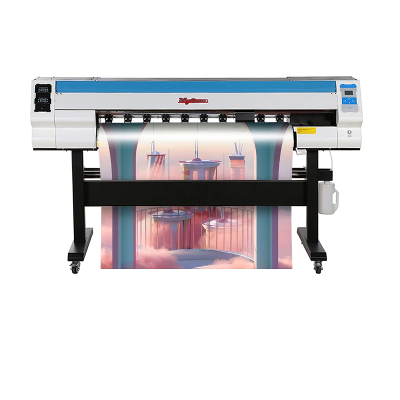 Factory Sale 1.2m indoor outdoor digital plotter inkjet printer DX5 DX7 XP600 I3200 eco solvent printer