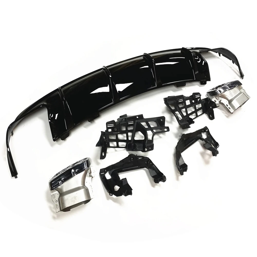 Диффузор заднего бампера для Mercedes-Benz CLA W117 C117 CLA200 CLA250 Sport CLA45 AMG 2013-2019 Углеродное