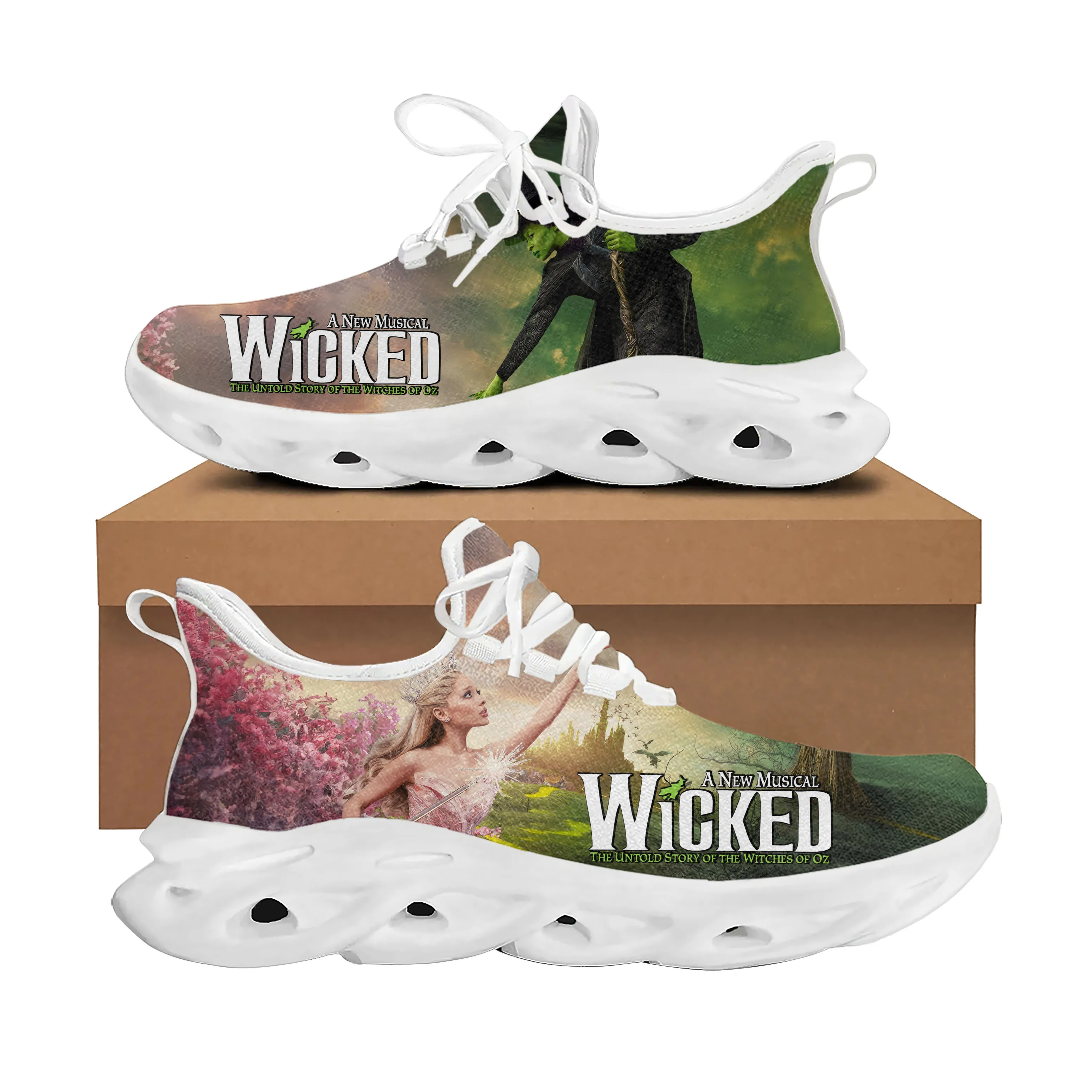 WICKED He Musical Elphaba Wicked Witch кроссовки на плоской подошве мужская женская спортивная