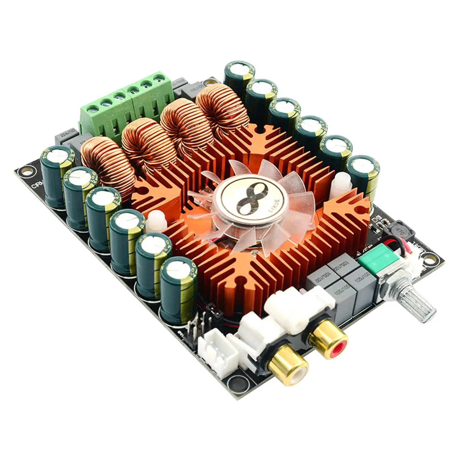 Плата усилителя мощности TDA7498 одноканальный модуль 220 Вт x1 Btl цифровой