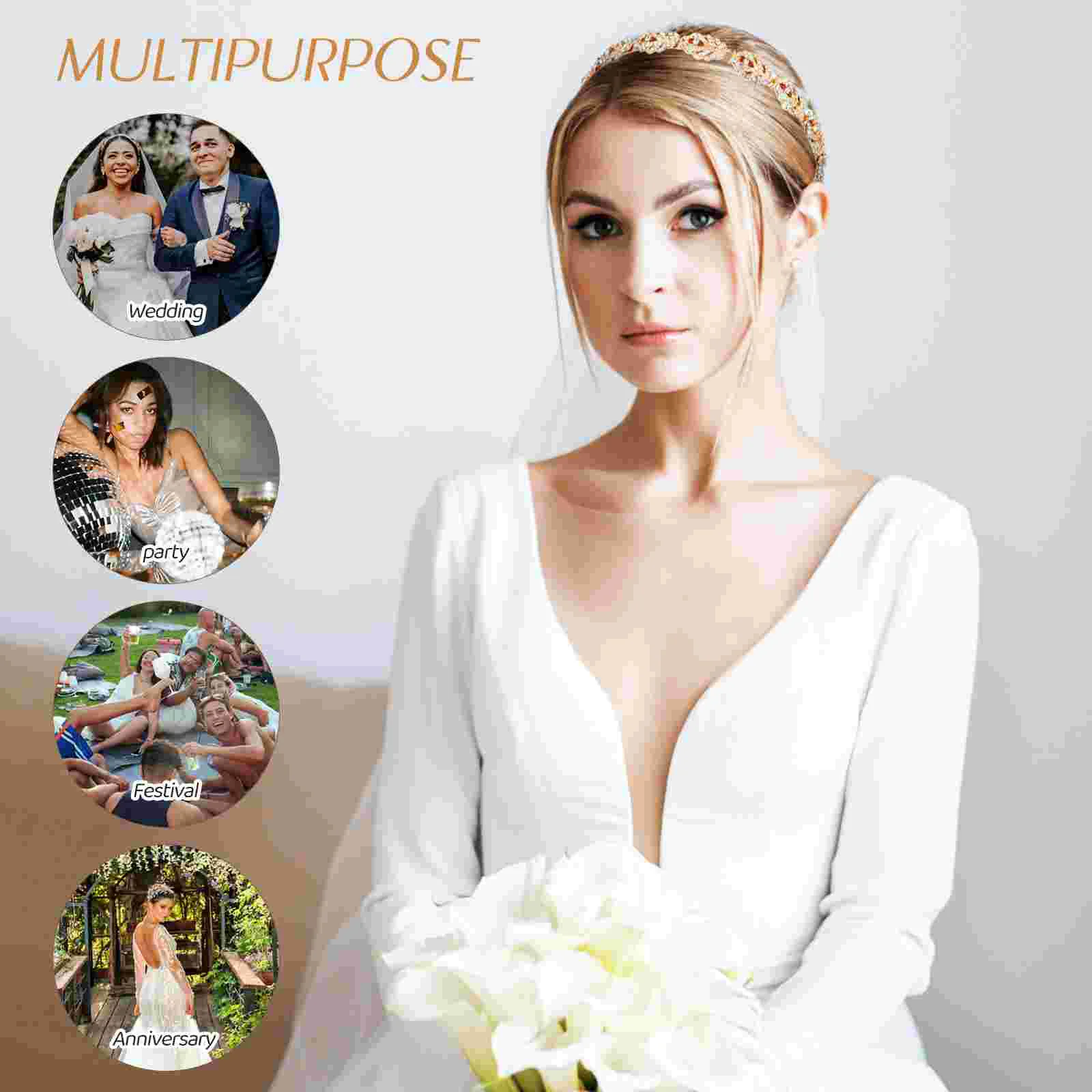 Повязка на голову свадебные повязки для невесты головной убор вечерние женские