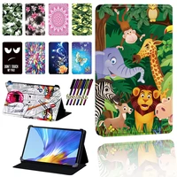case for huawei matepad 10 410 8pro 10 8t8honor v6tablet 2 10 1 leather foldable scratch resistant protective case cover