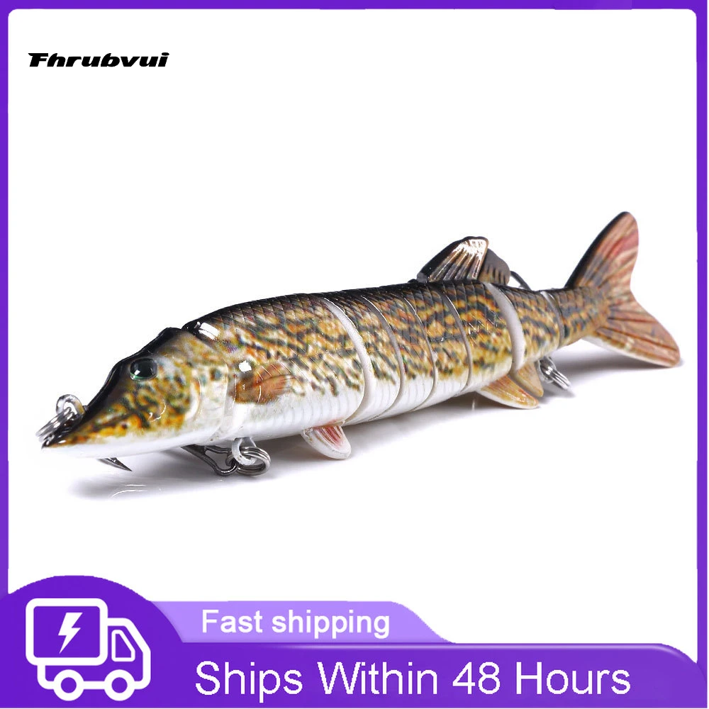 

12.5cm Artificial Fishing Lure Lure Hard Material Multi-joint Durable Realistic Lure Leisure Fishing Tools