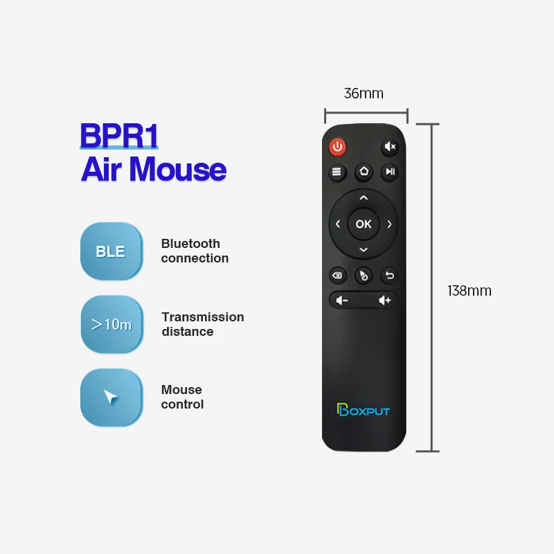 BPR1 BPR1S многокнопочный ИК-обучающий BT 5 0 BLE умный дом Air Mouse беспроводной пульт
