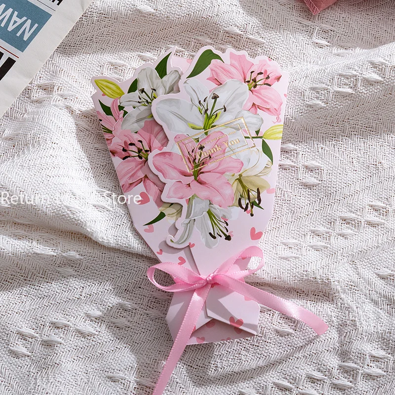 

MOONBIFFY 3D цветочный букет открытка