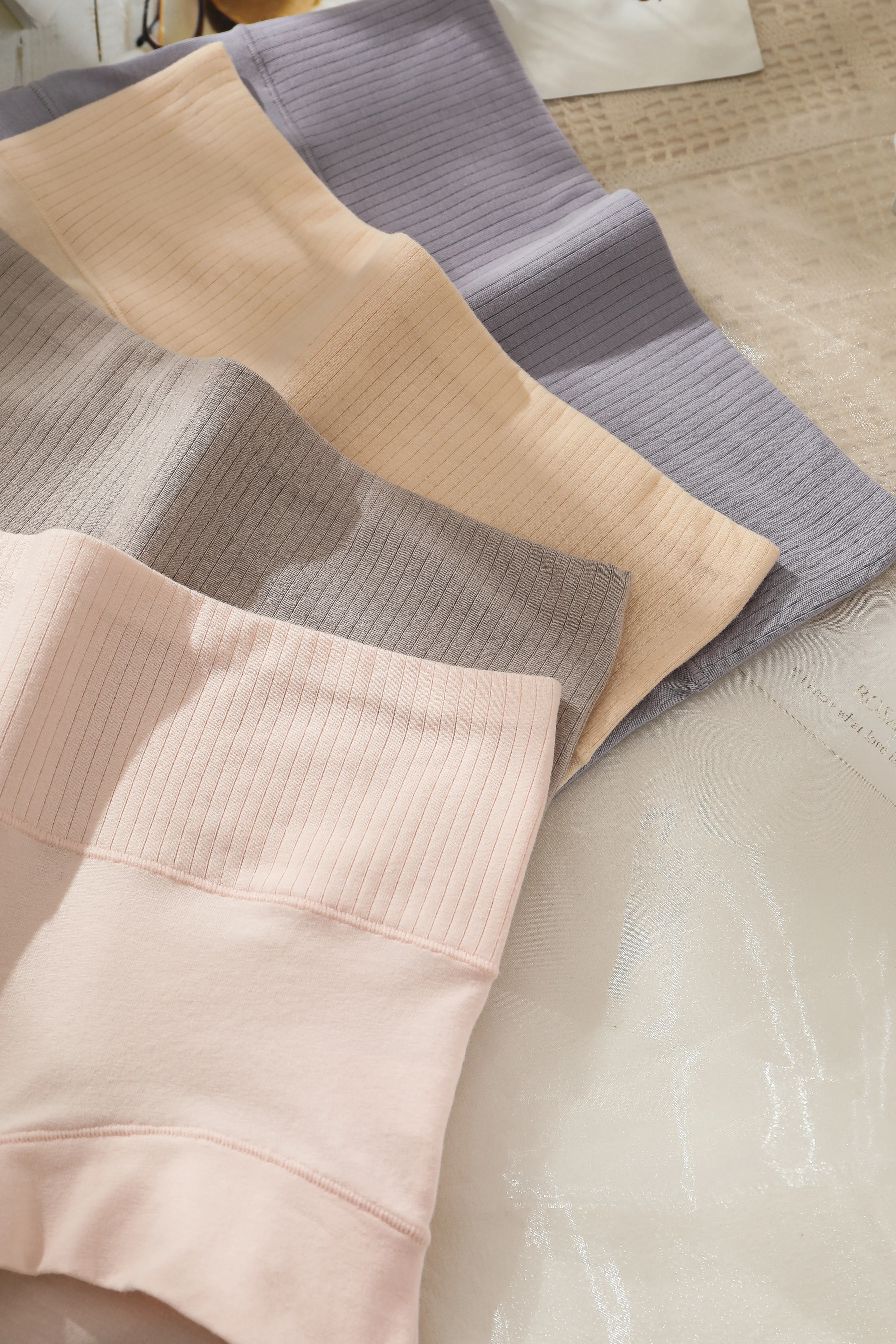 Комплект Из 4 Женских Антибактериальных Удобных Корректирующих Хлопковых