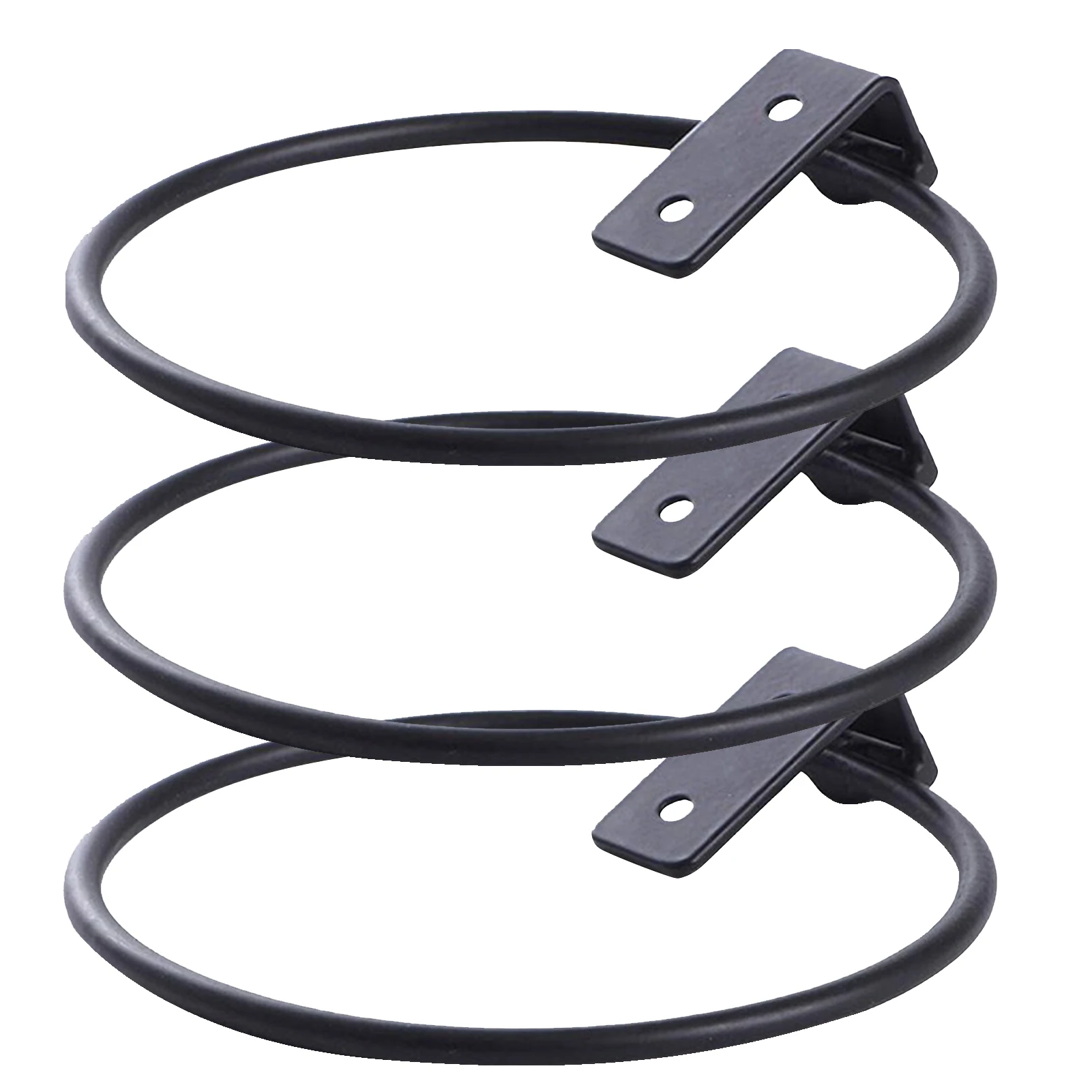 

Wall Mount Planter Holder Rings 3 Pcs Heavy Duty Hangings Plant Stand 4 Flower Pot Support Wall Bracket For Indoor Outdoor Home