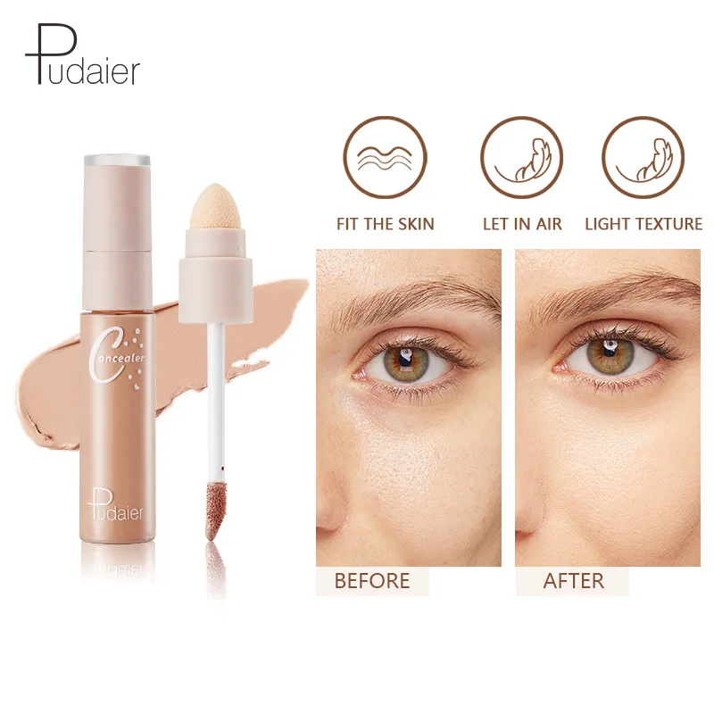 

Sdatter Liquid Concealer Cream Waterproof Full Coverage Concealer Long Lasting Face Makeup Double-headed Oncealer Face Primer St