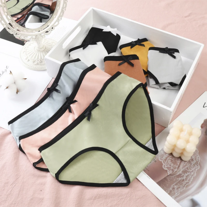 

Underwear Women Plus Size Panties Girl Briefs Sexy Lingeries Calcinha Cotton Shorts Underpants Solid Panty Cueca Intimates