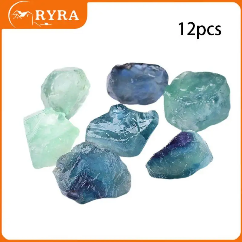 

Fluorite Jewelry Diy Green Fluorite Green Fluorite Rough Durable Rough Mineral Specimens Crystal Stone Ornaments Stone Crafts
