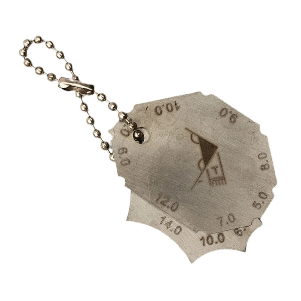 1 шт. сварочный шарнир двухсекционный калибр карманный 2-компонентная линейка для