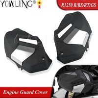 motorcycle cylinder head protector crap flap engine guard cover for bmw r1250rs r1250rt r1250r r1250 gs rs rt r1250gs adventure