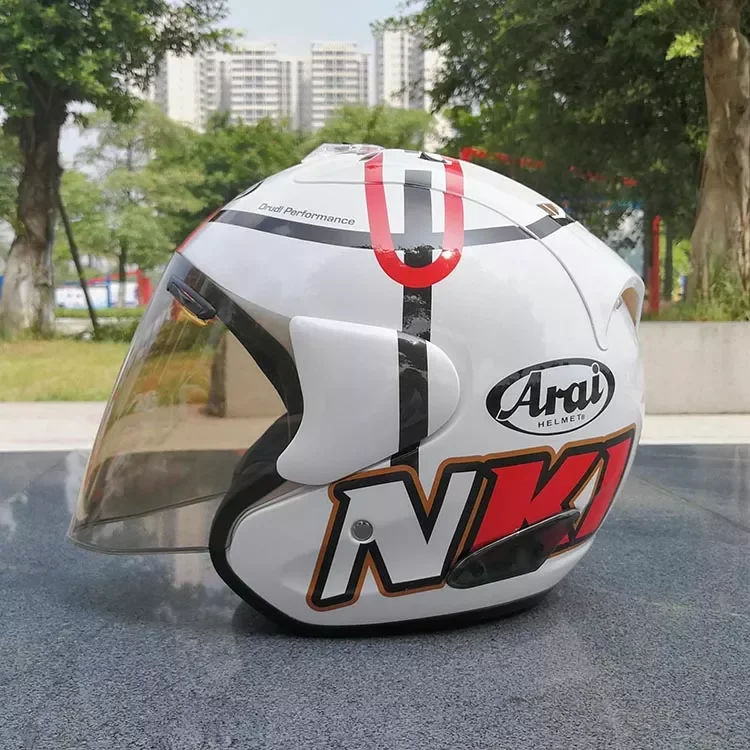 

Half Face Motorcycle Helmet Open Face 3/4 Motorcycle Helmet Men Women Casco Vintage Scooter Jet Helmet Retro Peder Half Helmet