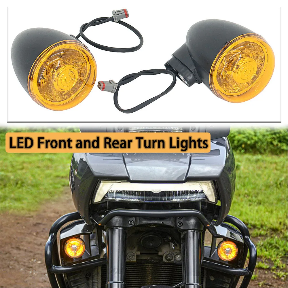 For Harley PAN AMERICA 1250 PA1250 PANAMERICA1250 2021 2020 Front And Rear Turn Signals Indicators LED Lights