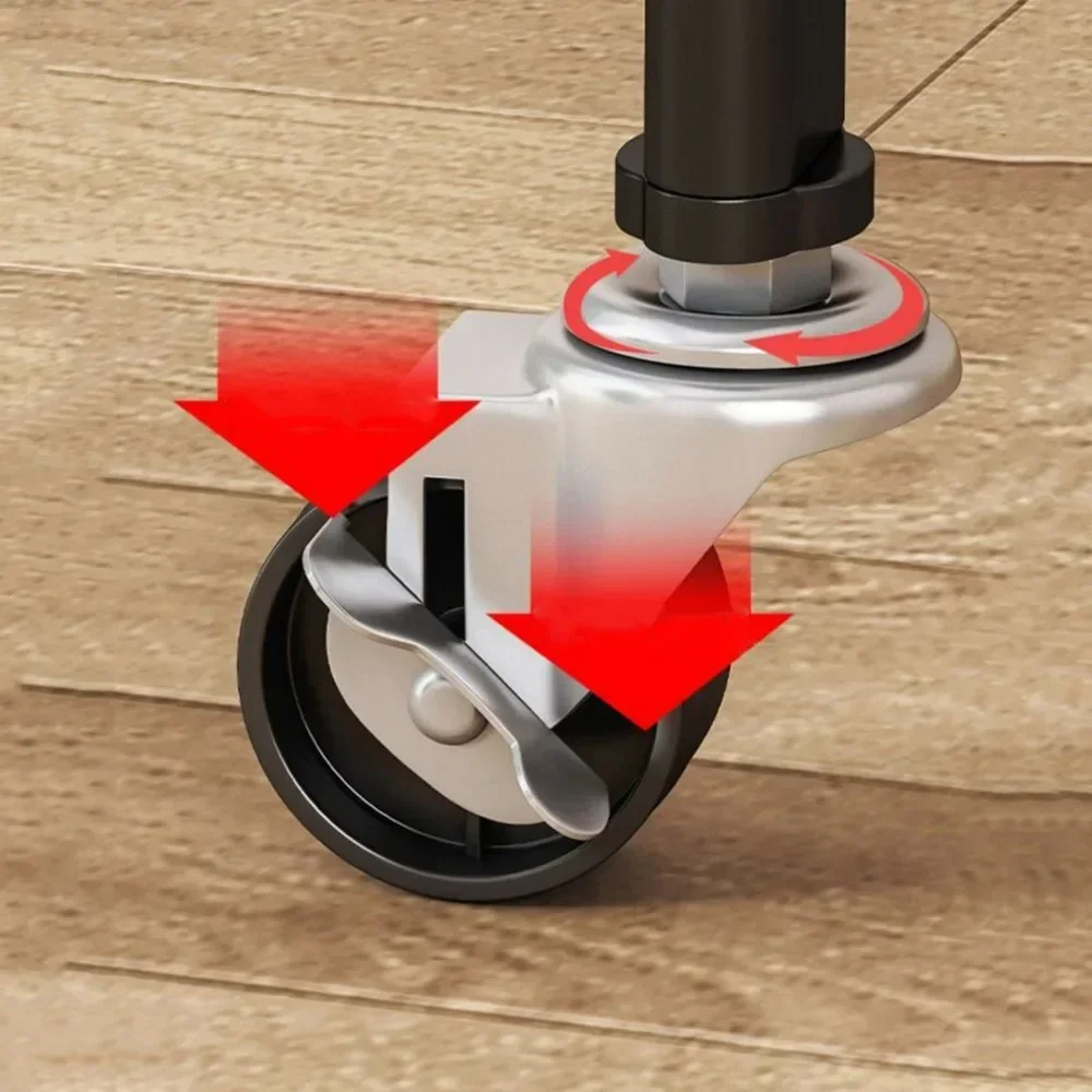 Складная стойка для хранения на тележке органайзер кухни спальни тележки