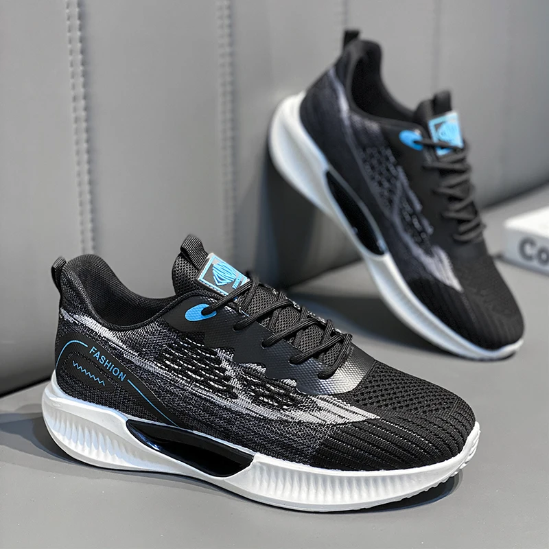 

Men's Summer Breathable Mesh Comfort Lightweight Casual Sneakers Sports Running Tennis Fitness Jogging Athletic Shoes for Men