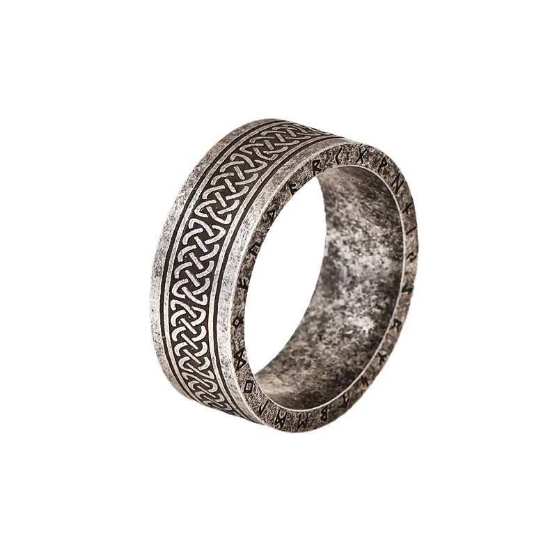 Amazon's Новое мужское кольцо из нержавеющей стали с кельтским узлом викингов