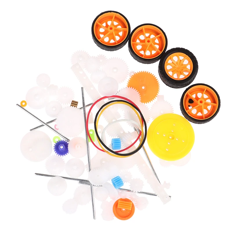 Аксессуары для моделирования DIY с пластиковой шестерней и двигателем планшетов 78