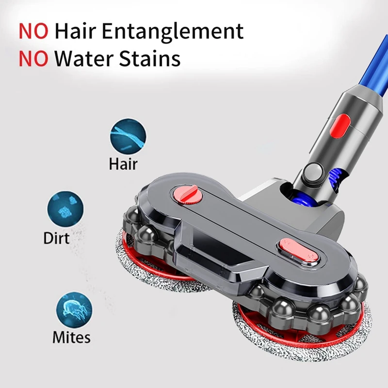 Электрическая насадка для мытья пола Dyson V15 V8 V7 V10 V11 Аксессуары пылесоса швабра со