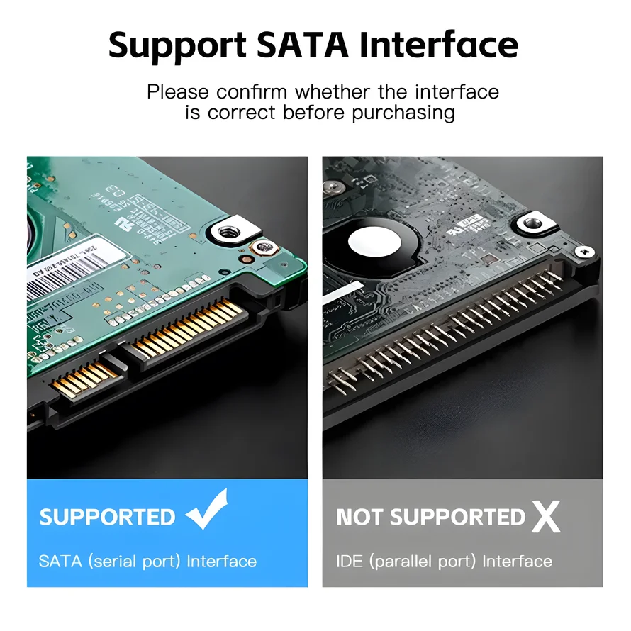 Фото Кабель SATA — USB 3.0 — кабель USB 3.0/2.0 — Sata III — 2,5-дюймовый внешний жесткий диск SSD, адаптер SATA 3 22-контактный адаптер №5
