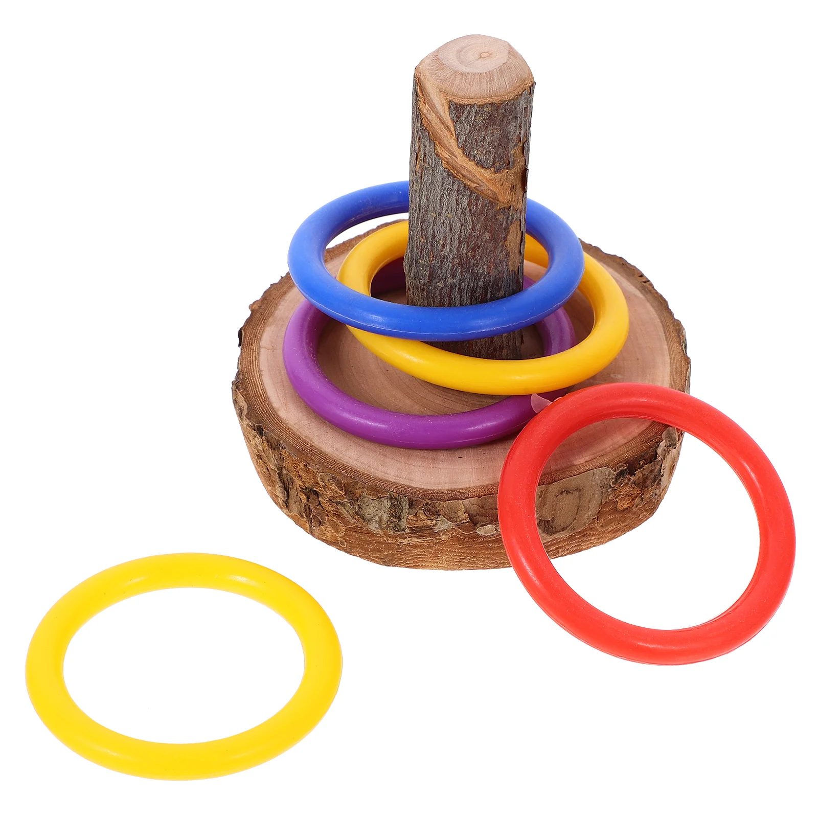 

1 Set Bird Training Toy Parrot Throwing Circles Toy Cockatiel Playing Toy