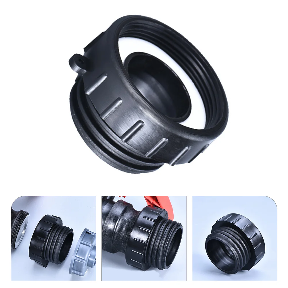 

Ibc Adapter Tank Tote Drain Fittings Connector Hose 60Mm Water Garden Plug Fitting Cover Grade Food Converter Male Gasket Tool