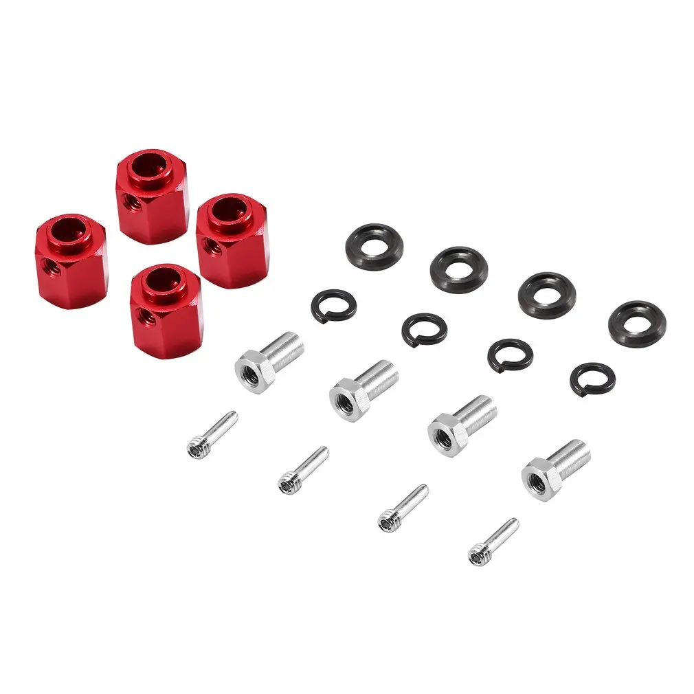 

6-12MM Car Widen Adapter Widening Set For 1/10 TRAXXAS TRX4 TRX6 G500 K5 Defender G63 Wheels Upgrate Parts RC Trucks