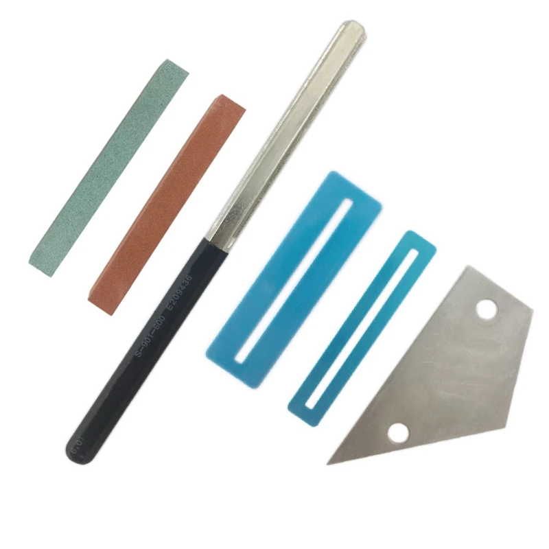 

Guitar Repair Tool Set, Fretboard And Fret Grinding, Triangle File, Spacer, Grinding Stone, Music Parts Accessories