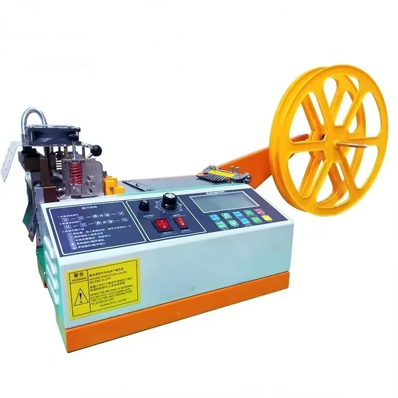 

220V 988T LCD Zipper Webbing Hot and Cold Automatic Computer Tape Cutting Machine Hot Cutting Machine Cold Cutting Machine