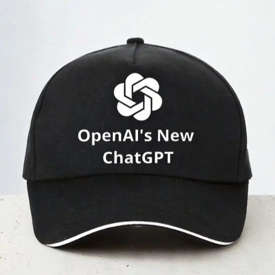 Фото Новая бейсболка Openai Chatbot для мужчин и женщин, модная регулируемая кепка для гольфа с застежкой-клипсой №1