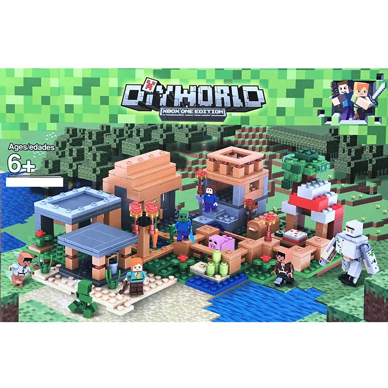 

Детский конструктор «Деревня»