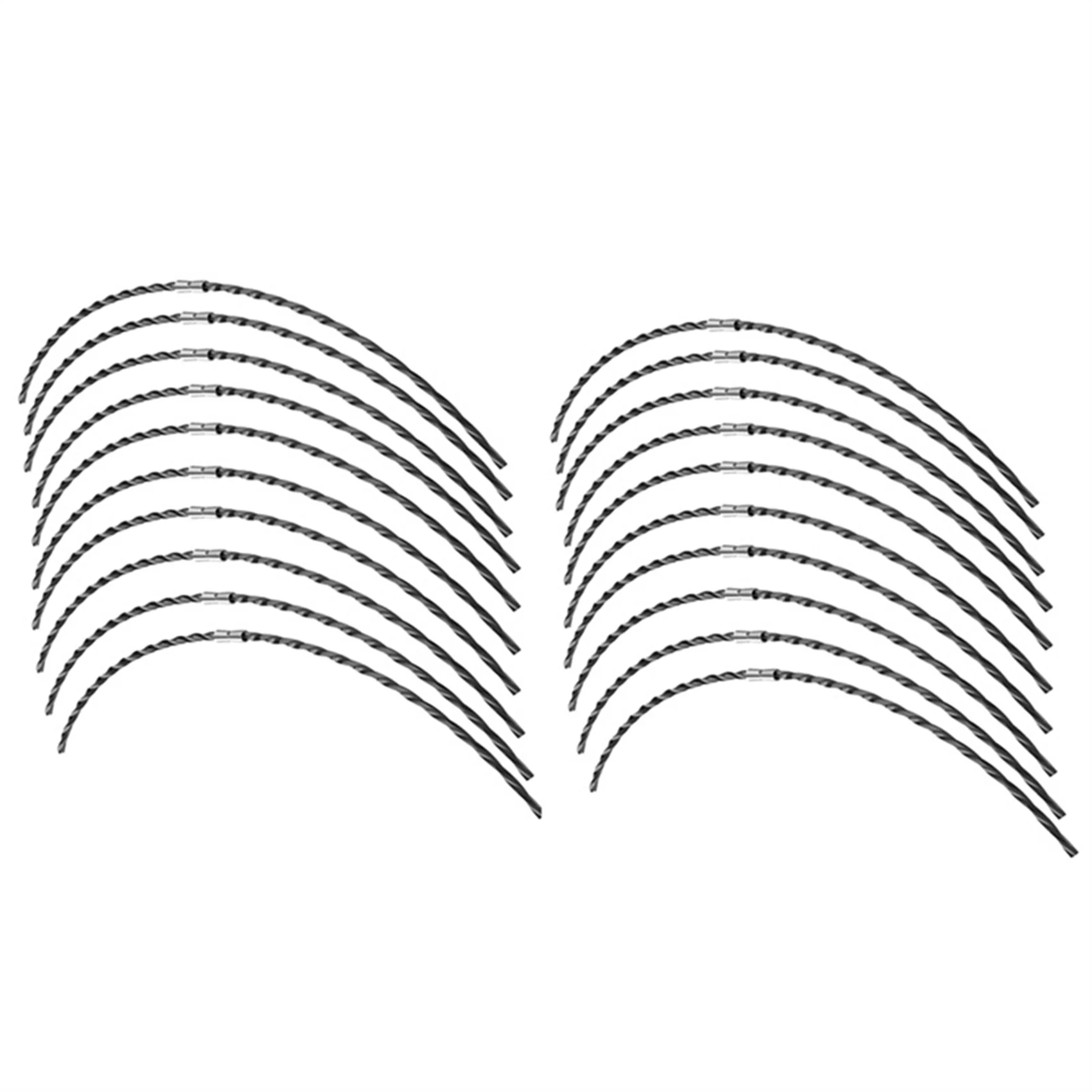 20шт F 016800431 Режущая леска для Bosch AFS 23-37 сверхпрочная катушка триммера травы