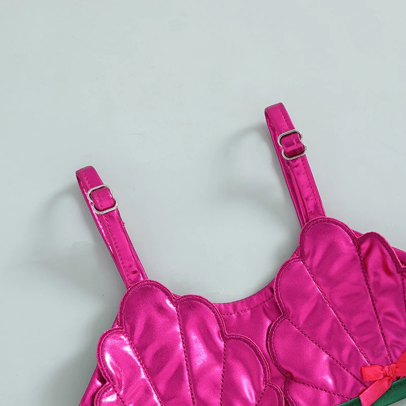 Милый купальный комплект для маленьких девочек купальник мини-бюстгальтер с